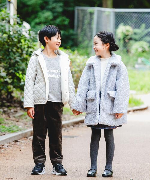 URBAN RESEARCH DOORS（アーバンリサーチドアーズ）の「『洗濯可』キルトジャケット(KIDS)（その他アウター・キッズ・ネイビー/グレー系その他・105/135/120）」の14枚目の写真