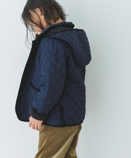 URBAN RESEARCH DOORS（アーバンリサーチドアーズ）の「『洗濯可』キルトジャケット(KIDS)（その他アウター・キッズ・ネイビー/グレー系その他・105/135/120）」の21枚目の写真