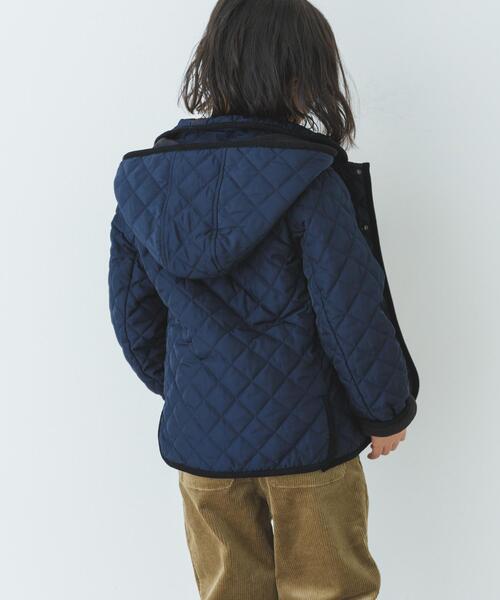 URBAN RESEARCH DOORS（アーバンリサーチドアーズ）の「『洗濯可』キルトジャケット(KIDS)（その他アウター・キッズ・ネイビー/グレー系その他・105/135/120）」の22枚目の写真
