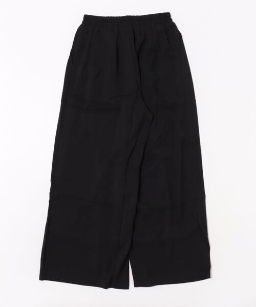 STYLEBLOCK(スタイルブロック)の「レーヨンライクワイドパンツ(その他パンツ・レディース・ダークグリーン/ブラウン/ブラック・FREE)」の4枚目の写真