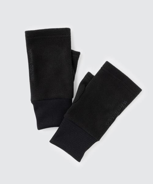 WILD THINGS（ワイルドシングス）の「【WILD THINGS】FREECE HAND WARMER WTL25117SL（手袋・メンズ・アイボリー/ブラック/ブルー・FREE）」の2枚目の写真