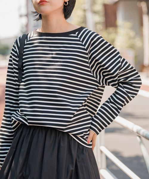 Spick and Span　ボートネックバックタックプルオーバー 追加2》ボートネックバックタックプルオーバー（Tシャツ