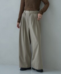 GALLEST | タックワイドパンツ(その他パンツ)