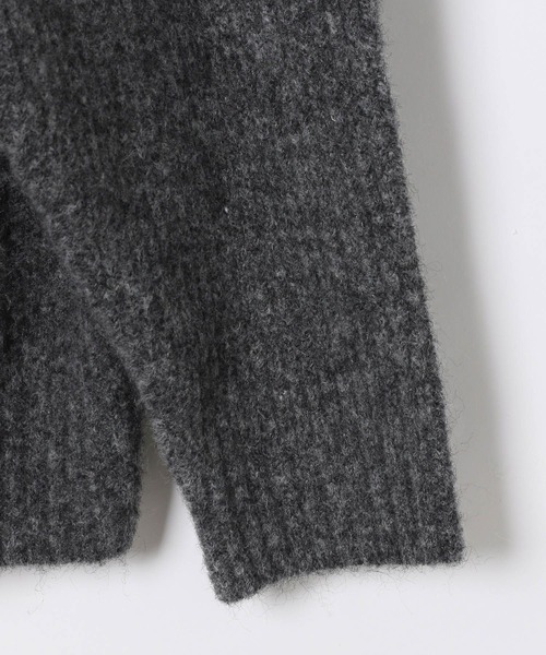 Heather（ヘザー）の「WZIPニットフーディ　603658（ニット/セーター・レディース・アイボリー/チャコールグレー/ベージュ・FREE）」の12枚目の写真