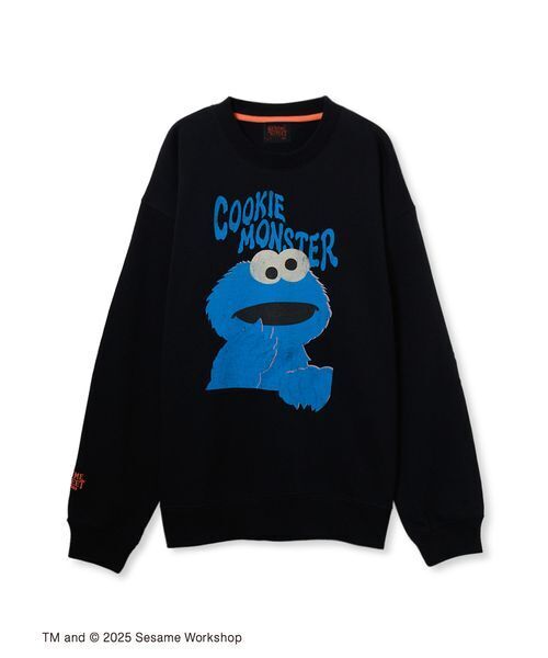 SESAME STREET(セサミストリート)の「【BOO! FRIENDS】【UNISEX】グランジ加工 キャラクター プルオーバー(スウェット・レディース・ブルー/レッド/パープル・M/L)」の2枚目の写真