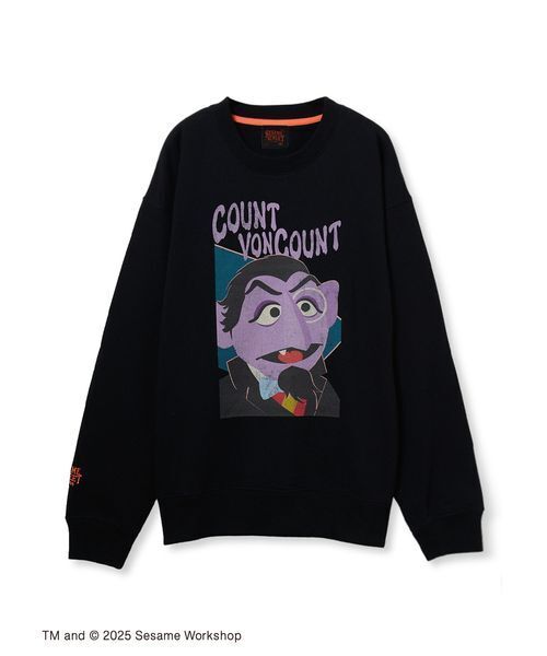 SESAME STREET(セサミストリート)の「【BOO! FRIENDS】【UNISEX】グランジ加工 キャラクター プルオーバー(スウェット・レディース・ブルー/レッド/パープル・M/L)」の7枚目の写真