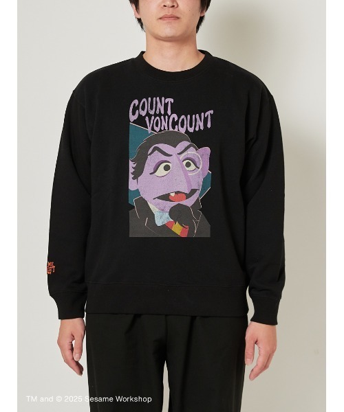 SESAME STREET(セサミストリート)の「【BOO! FRIENDS】【UNISEX】グランジ加工 キャラクター プルオーバー(スウェット・レディース・ブルー/レッド/パープル・M/L)」の13枚目の写真