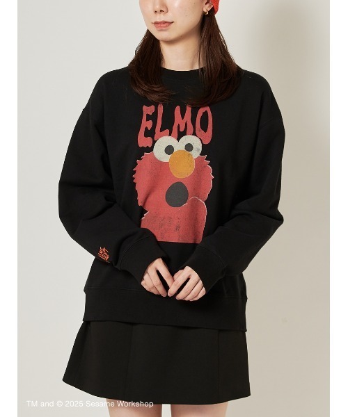 SESAME STREET(セサミストリート)の「【BOO! FRIENDS】【UNISEX】グランジ加工 キャラクター プルオーバー(スウェット・レディース・ブルー/レッド/パープル・M/L)」の10枚目の写真