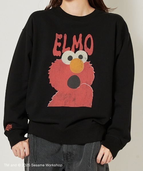 SESAME STREET(セサミストリート)の「【BOO! FRIENDS】【UNISEX】グランジ加工 キャラクター プルオーバー(スウェット・レディース・ブルー/レッド/パープル・M/L)」の11枚目の写真