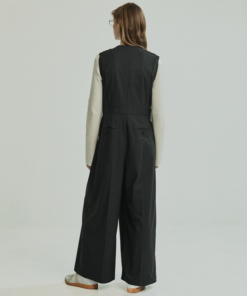 アシメラップオールインワン（つなぎ/オールインワン）｜PUBLIC TOKYO