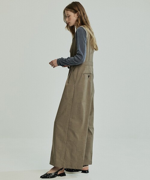 アシメラップオールインワン（つなぎ/オールインワン）｜PUBLIC TOKYO