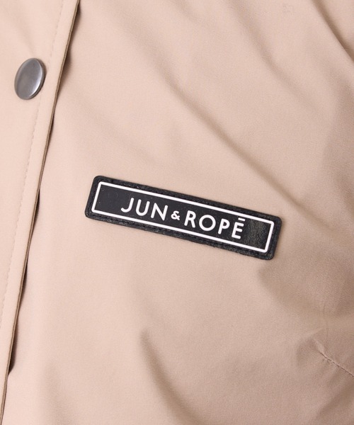 JUN&ROPE'（ジュンアンドロペ）の「レインワンピース/撥水・透湿（ワンピース・レディース・ネイビー/ベージュ/ピンク・L/M）」の15枚目の写真