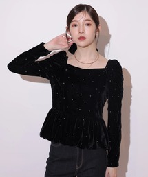 Rirandture オフショル リボン ペプラム トップス 2025新作 Rirandture オフショルリボンペプラムトップス - メルカリ