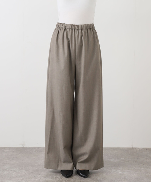 AP STUDIO（エーピーストゥディオ）の「*Effortless Wool Pants（スラックス・レディース・ウッド・34/36/38/40）」の7枚目の写真