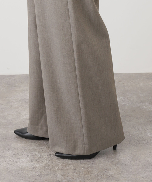AP STUDIO（エーピーストゥディオ）の「*Effortless Wool Pants（スラックス・レディース・ウッド・34/36/38/40）」の13枚目の写真