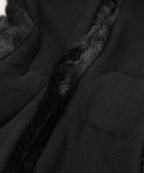 FOUND GOOD（ファウンドグッド）の「リボンマフラー（マフラー・レディース・ベージュ/ブラック・FREE）」の9枚目の写真