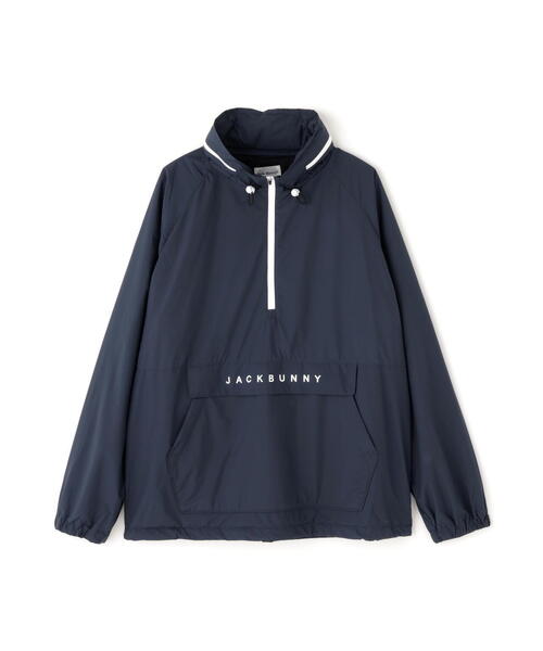 【新品タグ付】ジャックバニー　メンズ　Ｌ　ハーフジップトレーナー　裏フリース　紺 新品タグ付】ジャックバニー メンズ L ハーフジップトレーナー 裏