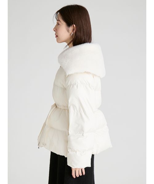 CELFORD（セルフォード）の「ファー襟付きキルティングショート