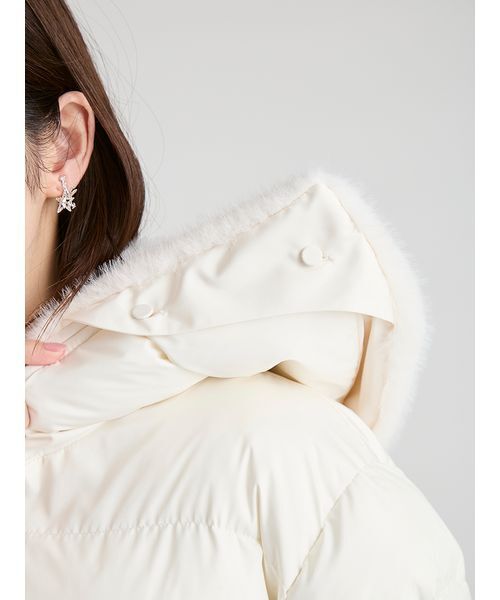 CELFORD（セルフォード）の「ファー襟付きキルティングショートコート