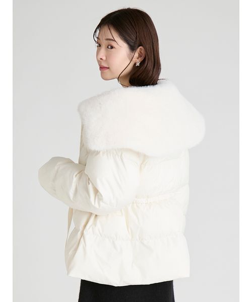 CELFORD（セルフォード）の「ファー襟付きキルティングショートコート