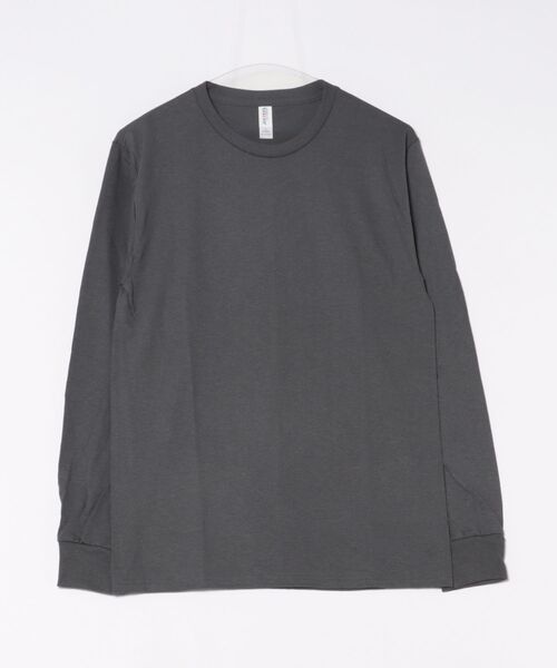 JERZEES（ジャージーズ）の「【JERZEES】5.4 oz. DRI-POWER 50/50 Long-Sleeve T-Shirt 長袖Tシャツ 無地  ロンT 29LSR UNTR（Tシャツ/カットソー・メンズ・ブラック/グレー/チャコールグレー/アッシュ/ネイビー/ホワイト・S/M/L/XL）」の7枚目の写真