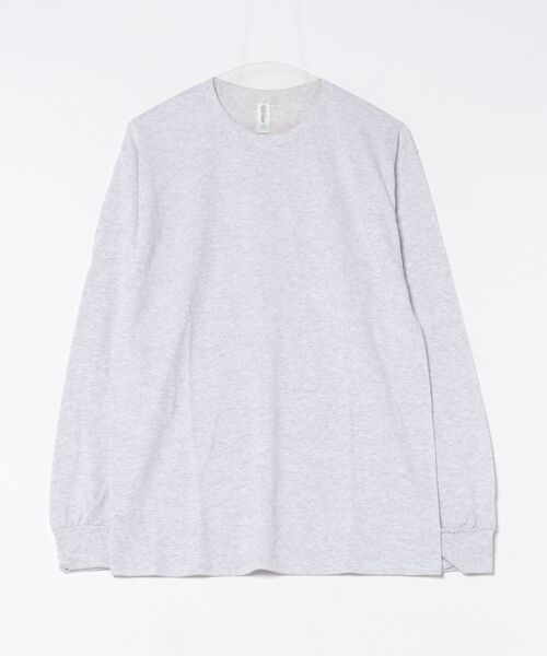 JERZEES（ジャージーズ）の「【JERZEES】5.4 oz. DRI-POWER 50/50 Long-Sleeve T-Shirt 長袖Tシャツ 無地  ロンT 29LSR UNTR（Tシャツ/カットソー・メンズ・ブラック/グレー/チャコールグレー/アッシュ/ネイビー/ホワイト・S/M/L/XL）」の9枚目の写真