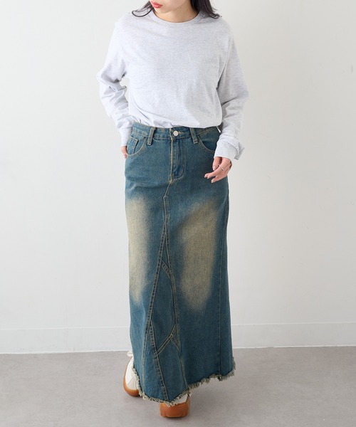 JERZEES（ジャージーズ）の「【JERZEES】5.4 oz. DRI-POWER 50/50 Long-Sleeve T-Shirt 長袖Tシャツ 無地  ロンT 29LSR UNTR（Tシャツ/カットソー・メンズ・ブラック/グレー/チャコールグレー/アッシュ/ネイビー/ホワイト・S/M/L/XL）」の21枚目の写真