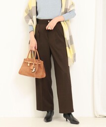 MICO COULIER | ワンタックセミワイドパンツ(その他パンツ)