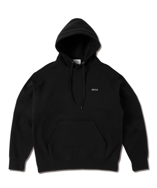AKTR（アクター）の「AKTR 1-PT LOGO SWEAT PULLOVER HOODIE（アクター ワンポイント ロゴ スウェット プルオーバー フーディ）（パーカー・メンズ・ベージュ系/ブラック系・MEDIUM/LARGE/XX-LARGE/X-LARGE）」の3枚目の写真