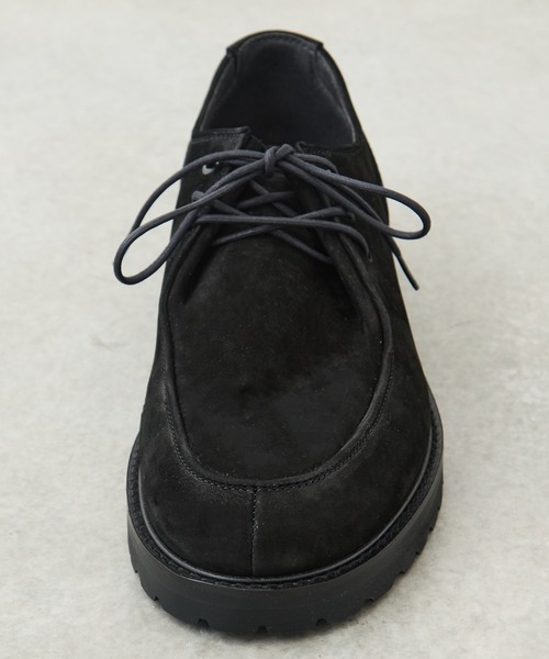 UNITED TOKYO（ユナイテッドトウキョウ）の「Vibram  3HOLE NUBUCK LEATHER BOOTS（ブーツ・メンズ・ブラック/ブラウン・3/2/1）」の10枚目の写真