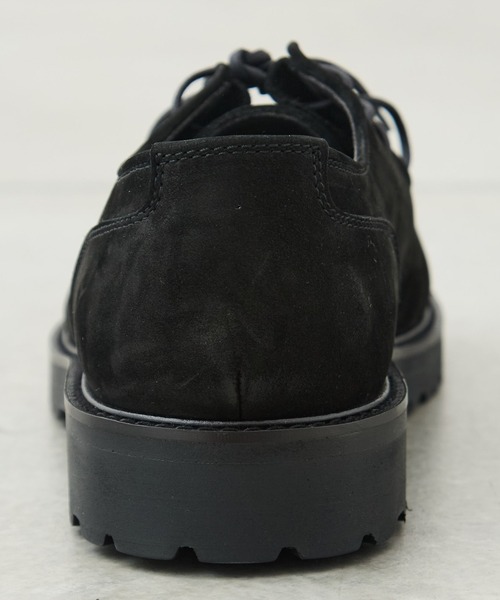 UNITED TOKYO（ユナイテッドトウキョウ）の「Vibram  3HOLE NUBUCK LEATHER BOOTS（ブーツ・メンズ・ブラック/ブラウン・3/2/1）」の14枚目の写真