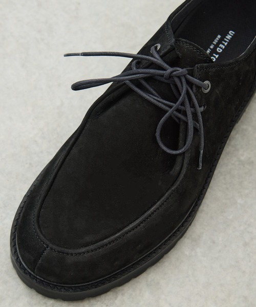 UNITED TOKYO（ユナイテッドトウキョウ）の「Vibram  3HOLE NUBUCK LEATHER BOOTS（ブーツ・メンズ・ブラック/ブラウン・3/2/1）」の15枚目の写真