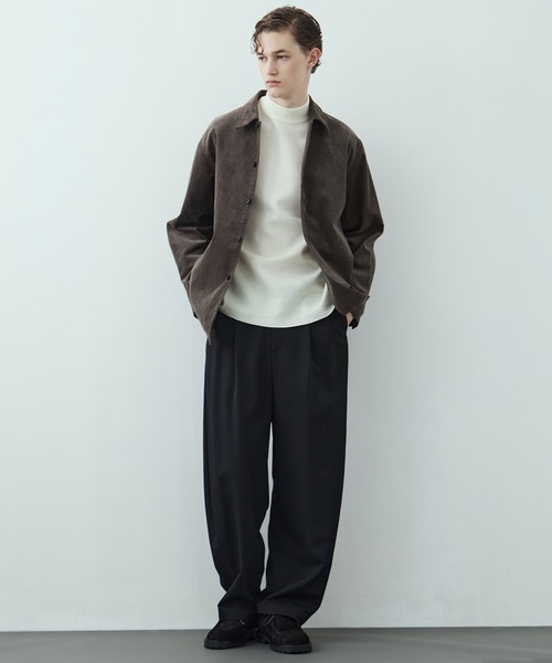 UNITED TOKYO（ユナイテッドトウキョウ）の「Vibram  3HOLE NUBUCK LEATHER BOOTS（ブーツ・メンズ・ブラック/ブラウン・3/2/1）」の22枚目の写真