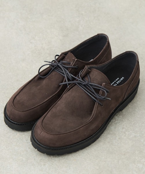 UNITED TOKYO（ユナイテッドトウキョウ）の「Vibram  3HOLE NUBUCK LEATHER BOOTS（ブーツ・メンズ・ブラック/ブラウン・3/2/1）」の20枚目の写真