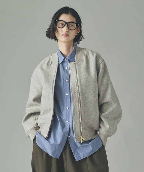 カレンソロジー　ダブルジップブルゾンブラウス カレンソロジー ダブルジップブルゾンブラウス カレンソロジー ダブル