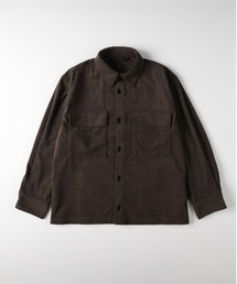 Right-on（ライトオン）の「【Refurbish】カットコール CPO シャツジャケット (セットアップ対応 / コーデュロイ / オーバーサイズ / ユニセックス)（ミリタリージャケット）」