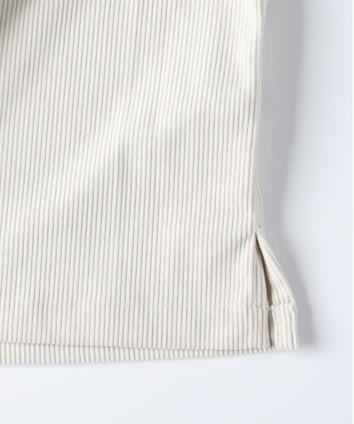 Right-on（ライトオン）の「【Refurbish】カットコール CPO シャツジャケット (セットアップ対応 / コーデュロイ / オーバーサイズ / ユニセックス)（ミリタリージャケット・メンズ・ブラック/ブラウン/オフホワイト・M/L/XL）」の10枚目の写真