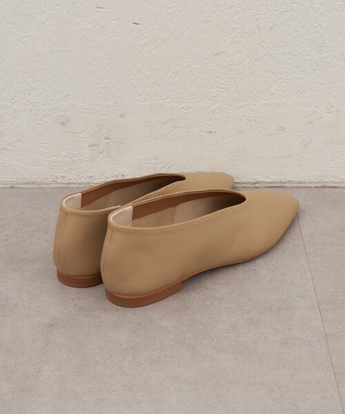 SHENERY（シーナリー）の「フラットシューズ（パンプス・レディース・ベージュ/ゴールド・37/36/38）」の6枚目の写真