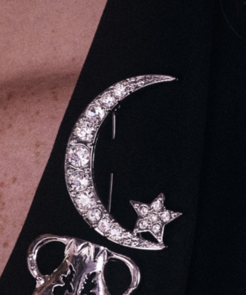 IRIS 47】 moonlit star brooch/ムーンリット スター ブローチ