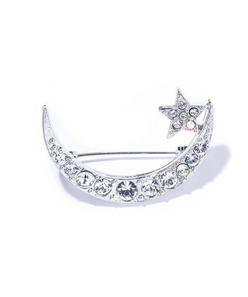 IRIS 47】 moonlit star brooch/ムーンリット スター ブローチ