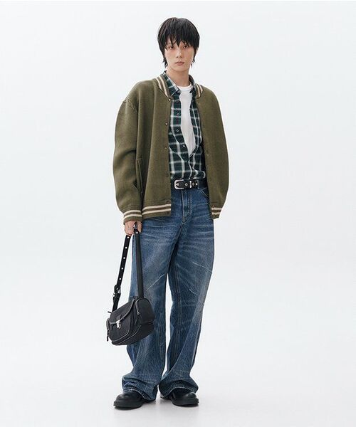 DNSR(ディーエヌエスアール)の「ヘリテージアートブラシデミジデニムパンツ(デニムパンツ・メンズ・その他・MEDIUM/LARGE/X-LARGE/SMALL)」の6枚目の写真