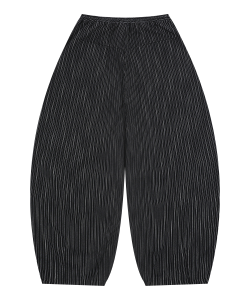 GLACK（グラック）の「GP139ストライプリネンイージーパンツ（BLACK）（その他パンツ・レディース・その他・LARGE/MEDIUM/SMALL）」の7枚目の写真