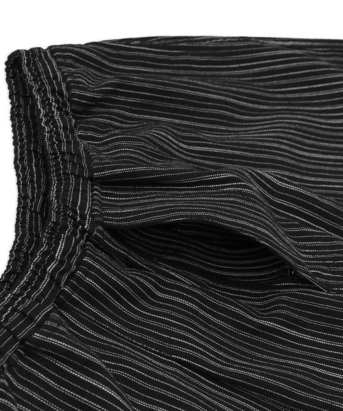 GLACK（グラック）の「GP139ストライプリネンイージーパンツ（BLACK）（その他パンツ・レディース・その他・LARGE/MEDIUM/SMALL）」の11枚目の写真