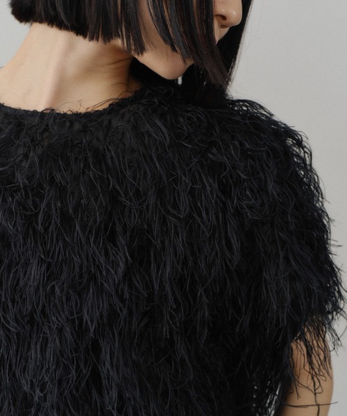 Fluffy T-shirt blouse／フラッフィーTシャツブラウス（シャツ