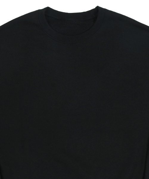 GRAVER（グレーバー）の「[UNISEX]エルボークローバースマイルスウェット_ブラック（スウェット・レディース・ブラック・SMALL/MEDIUM/LARGE/X-LARGE）」の5枚目の写真