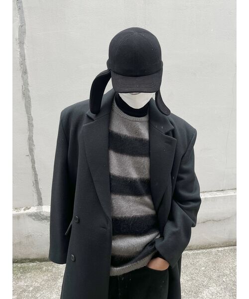 MUSINSA STANDARD（ムシンサスタンダード）の「[プレミアム] カシミヤ100 タートルネックニット [ブラック]（ニット/セーター・メンズ・その他・SMALL/MEDIUM/LARGE/X-LARGE/XX-LARGE）」の9枚目の写真