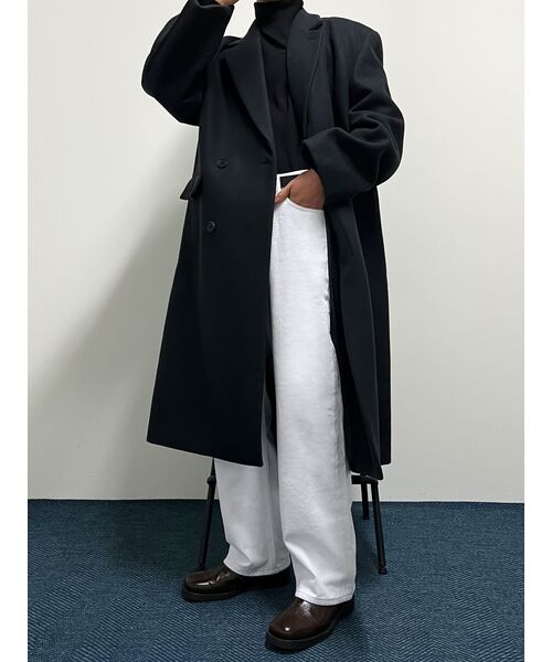 MUSINSA STANDARD（ムシンサスタンダード）の「[プレミアム] カシミヤ100 タートルネックニット [ブラック]（ニット/セーター・メンズ・その他・SMALL/MEDIUM/LARGE/X-LARGE/XX-LARGE）」の14枚目の写真