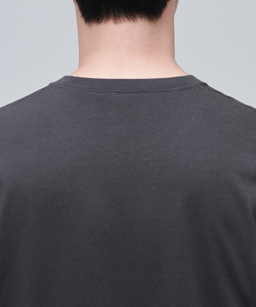 MUSINSA STANDARD（ムシンサスタンダード）の「[クールタンダード] オーバーサイズクルーネックTシャツ [ガンメタル]（Tシャツ/カットソー・メンズ・その他・LARGE/X-LARGE/XX-LARGE/XXX-LARGE/SMALL/MEDIUM）」の5枚目の写真