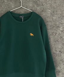 POLO CHAMPS（ポロチャンプス）の「【POLO　CHAMPS】　綿タッチ　裏起毛　ピリング加工　ワンポイント　オーバーサイズトレーナー（スウェット・キッズ）」