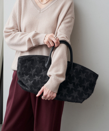 VERMEIL par iena | SHIME シィメ 別注STARジャガード MARCHE トートバッグ(トートバッグ)